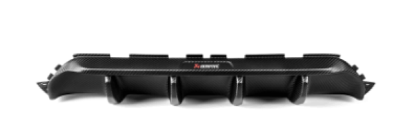 Akrapovic - Akrapovic 18+ BMW M5 (F90) Rear Carbon Fiber Diffuser - Matte w/Red Akrapovic Logo - DI-BM/CA/5/M/RS