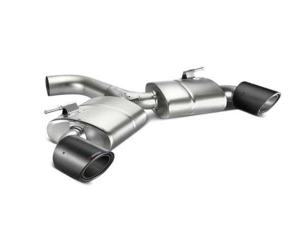 Akrapovic - Akrapovic 13-17 Volkswagen Golf GTI (VII) Slip-On Race Line (Titanium) w/ Carbon Tips - MTP-VW/T/2