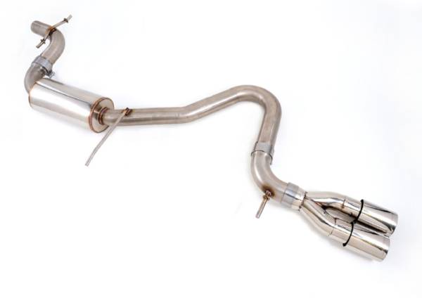 AWE Tuning - AWE Tuning Audi 8P A3 FWD Cat-Back Performance Resonated Exhaust - 3010-22016