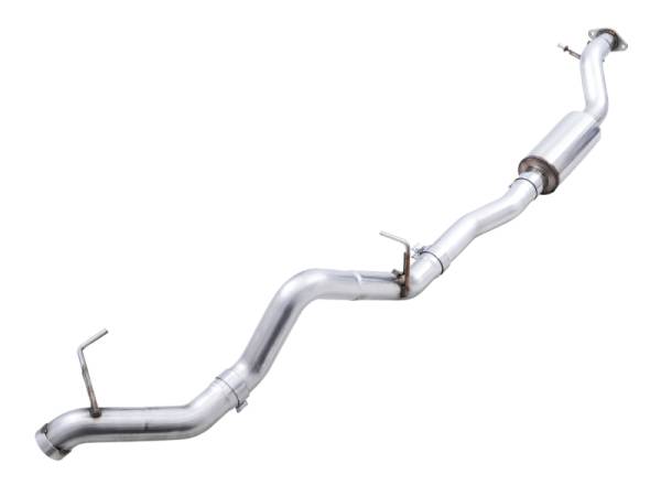 AWE Tuning - AWE Tuning 2021+ Ford Bronco 0FG Exhaust (No Tips) w/ Bash Guard - 3015-21000