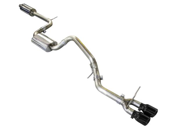 AWE Tuning - AWE Tuning VW MK7 Golf SportWagen Touring Edition Exhaust w/Diamond Black Tips (90mm) - 3015-23040