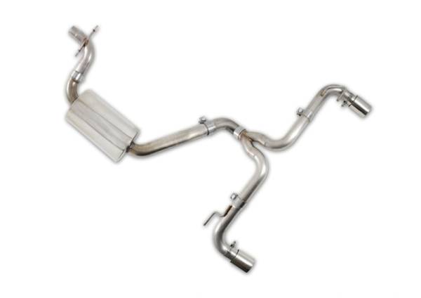 AWE Tuning - AWE Tuning Mk6 GTI Performance Catback - Chrome Silver Round Tips - 3015-32036