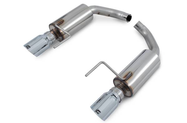 AWE Tuning - AWE Tuning S550 Mustang EcoBoost Axle-back Exhaust - Touring Edition (Chrome Silver Tips) - 3015-32086