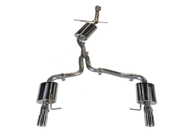 AWE Tuning - AWE Tuning Audi B8.5 All Road Touring Edition Exhaust - Dual Outlet Diamond Black Tips - 3015-33018