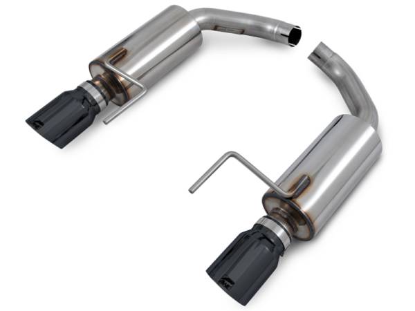 AWE Tuning - AWE Tuning S550 Mustang EcoBoost Axle-back Exhaust - Touring Edition (Diamond Black Tips) - 3015-33086