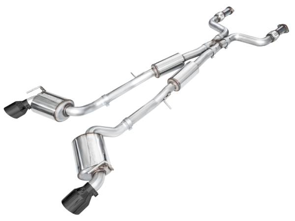 AWE Tuning - AWE 2023 Nissan Z RZ34 RWD Touring Edition Catback Exhaust System w/ Diamond Black Tips - 3015-33400