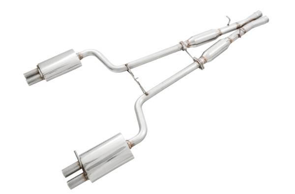 AWE Tuning - AWE Tuning Audi B7 S4 Touring Edition Exhaust - Polished Silver Tips - 3015-42014