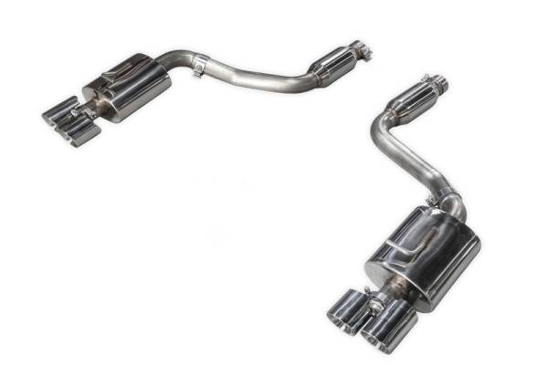 AWE Tuning - AWE Tuning Panamera 2/4 Touring Edition Exhaust (2014+) - w/Chrome Silver Tips - 3015-42042