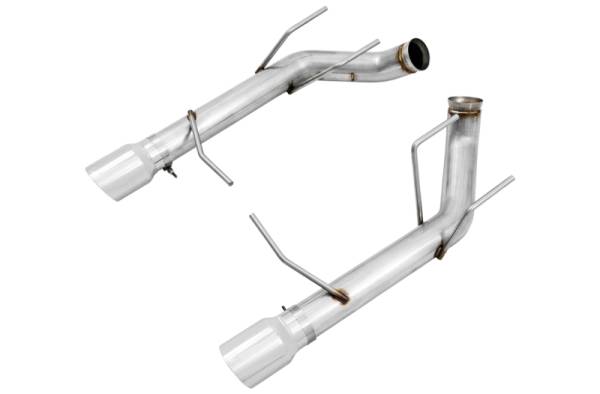 AWE Tuning - AWE Tuning S197 Mustang GT Axle-back Exhaust - Track Edition (Chrome Silver Tips) - 3020-32040