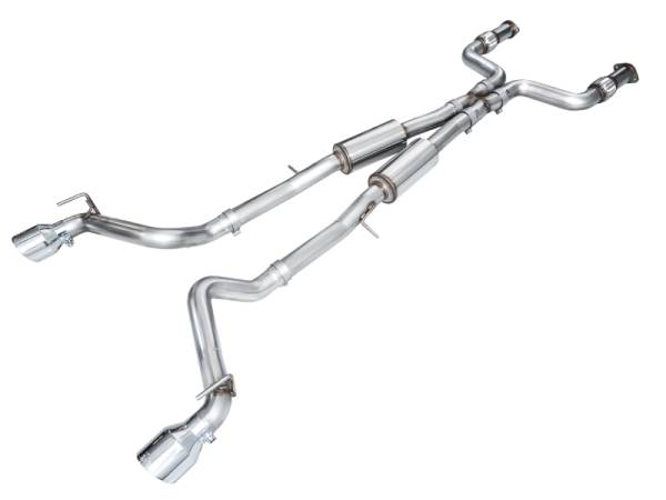 AWE Tuning - AWE 2023 Nissan Z RZ34 RWD Track Edition Catback Exhaust System w/ Chrome Silver Tips - 3020-32400