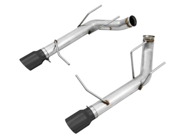 AWE Tuning - AWE Tuning S197 Mustang GT Axle-back Exhaust - Track Edition (Diamond Black Tips) - 3020-33044