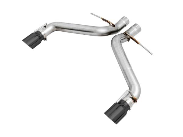 AWE Tuning - AWE Tuning 16-19 Chevrolet Camaro SS Axle-back Exhaust - Track Edition (Diamond Black Tips) - 3020-33053