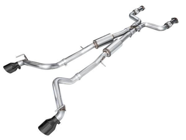 AWE Tuning - AWE 2023 Nissan Z RZ34 RWD Track Edition Catback Exhaust System w/ Diamond Black Tips - 3020-33400