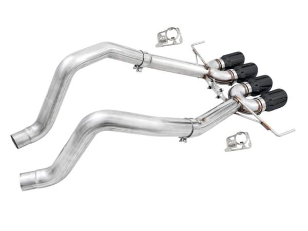 AWE Tuning - AWE Tuning 14-19 Chevy Corvette C7 Z06/ZR1 Track Edition Axle-Back Exhaust w/Black Tips - 3020-43081