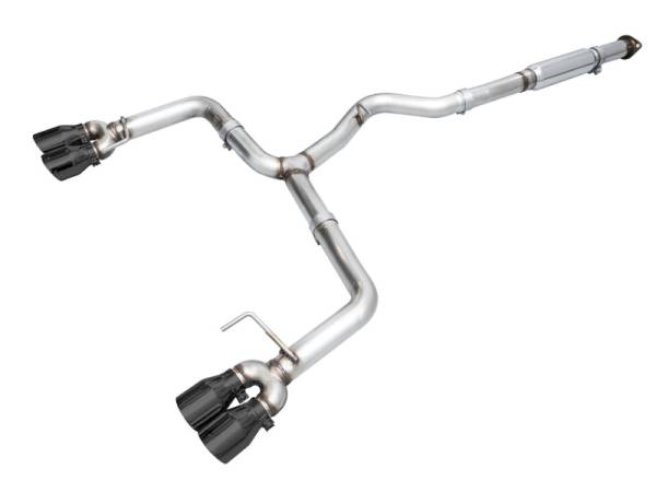 AWE Tuning - AWE Tuning 2022+ VB Subaru WRX Track Edition Exhaust - Diamond Black Tips - 3020-43979