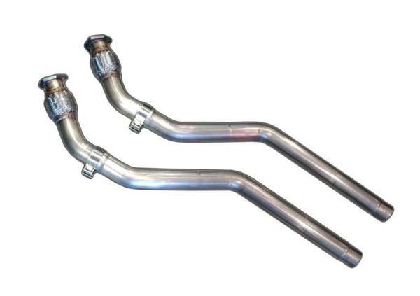 AWE Tuning - AWE Tuning Audi B8 4.2L Non-Resonated Downpipes for S5 - 3215-11036