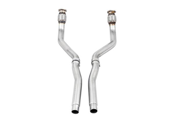 AWE Tuning - AWE Tuning Audi B8 3.0T Non-Resonated Downpipes for S4 / S5 - 3220-11010