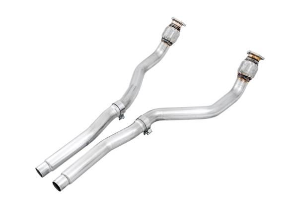 AWE Tuning - AWE Tuning Audi B8 4.2L Non-Resonated Downpipes for RS5 - 3220-11012