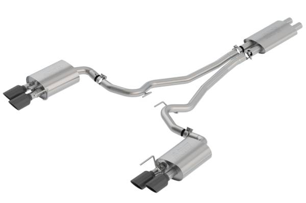 Borla - Borla 18-20 Ford Mustang GT 5.0L AT/MT ECE Cat-Back Exhaust w/ Active Valve (Fits Convertible) - 1014045BC