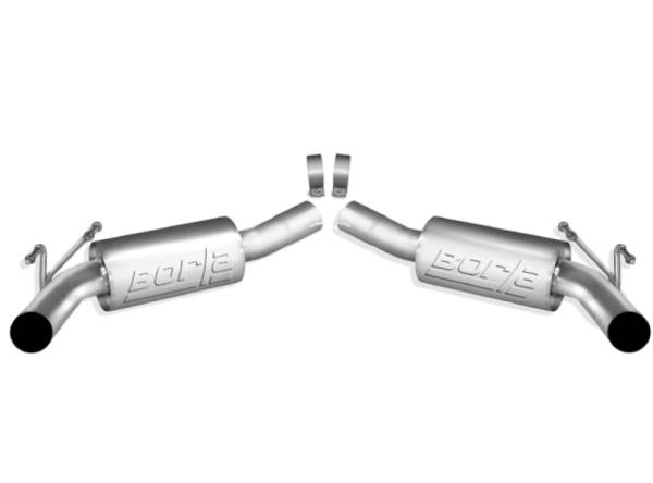 Borla - Borla 2010 Camaro 6.2L ATAK Exhaust System w/o Tips works With Factory Ground Effects Package (rear - 11794