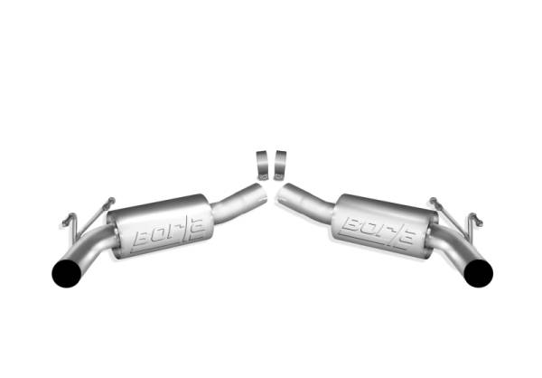 Borla - Borla 10-11 Chevy Camaro SS Coupe/Convertible 6.2L 8cyl SS S-Type Exhaust (REAR SECTION ONLY) - 11801