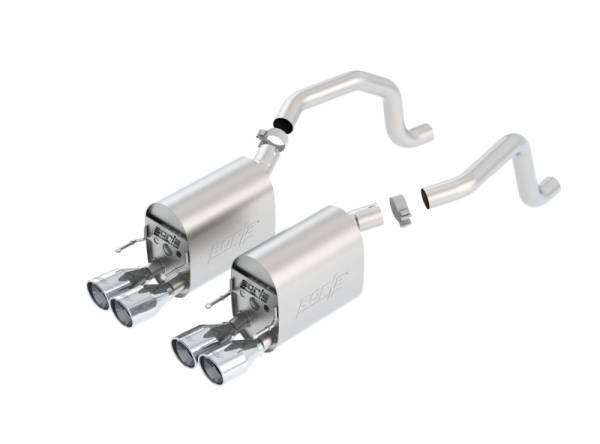 Borla - Borla 09-12 Corvette Coupe/Conv 6.2L 8cyl 6spd RWD inS-Type IIin Exhaust (rear section only) - 11811