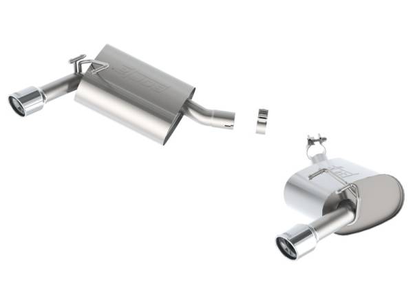 Borla - Borla 14-15 Chevy Camaro 3.6L V6 RWD Single Split Rr Exit Touring Exhaust (rear section only) - 11845