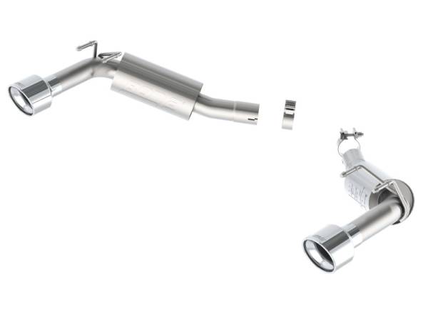 Borla - Borla 14-15 Camaro SS 6.2L V8 RWD Single Split Rr Exit S-Type Exhaust (rear section only) - 11849