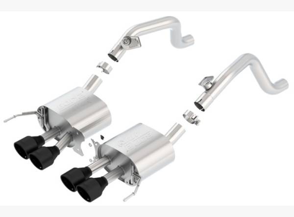 Borla - Borla 14-18 C7 Corvette Stingray Axle-Back ATAK Exhaust 2.75in To Muffler Dual 2.0in Out 4.25in Tip - 11869CB