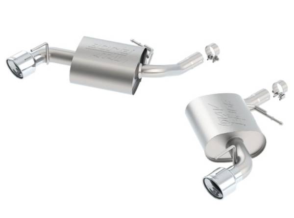 Borla - Borla 16-17 Chevy Camaro 3.6L V6 Single Split Rear Exit ATAK Axle-Back Exhaust - 11929