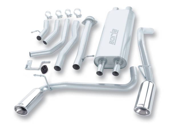 Borla - Borla 03-06 Hummer H2 6.0L 8cyl SS Catback Exhaust - 140037