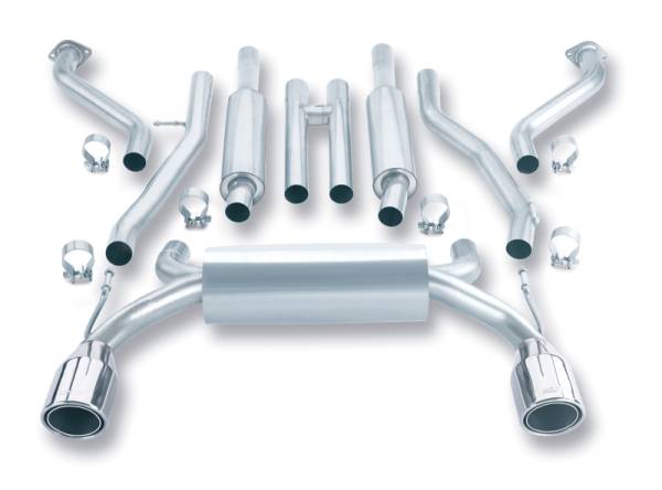 Borla - Borla 03-08 350Z True Dual Cat-Back Exhaust 2BOXES - 140045