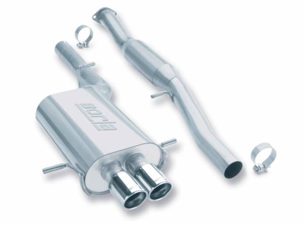 Borla - Borla 02-07 WRX Twin Tip Hush Catback Exhaust - 140053