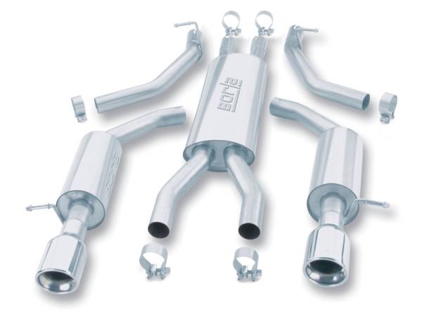 Borla - Borla 03 Thunderbird 3.9L V8 AT RWD 2 DR Catback Exhaust - 140081