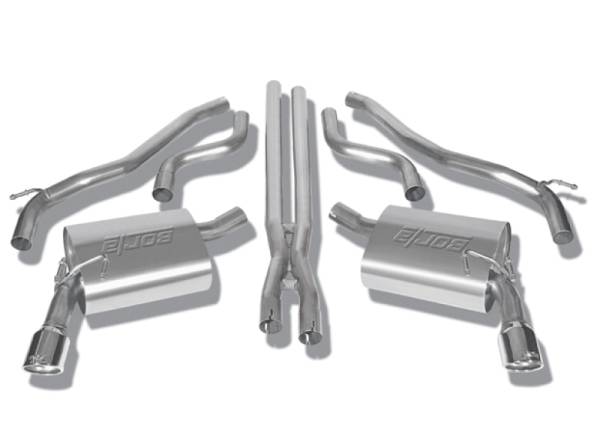 Borla - Borla 10-13 Camaro 3.6L V6 (except 2013 RS) Touring Catback Exhaust - 140282