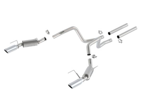 Borla - Borla 2010 Mustang GT 4.6L V8 ATAK Catback Exhaust - 140329