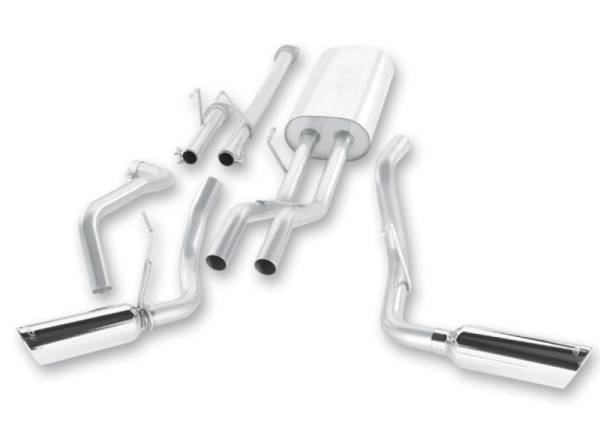 Borla - Borla 09-15 Toyota Tundra 4.6L / 5.7L V8 Crew Max / Double Cab SS Dual Split Catback Exhaust - 140332