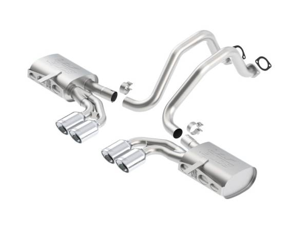 Borla - Borla 97-04 Chevrolet Corvette 5.7L 8cyl ATAK SS Catback Exhaust - 140428