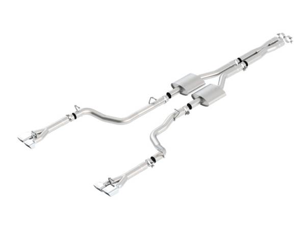 Borla - Borla 11 Dodge Challenger SRT8 Coupe AT/MT 5/6spd 6.4L 8cyl ATAK SS Catback Exhaust - 140436