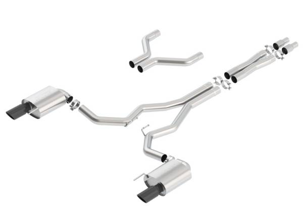 Borla - Borla 15-17 Ford Mustang GT 5.0L V8 S-Type Catback Exhaust - 140629BC