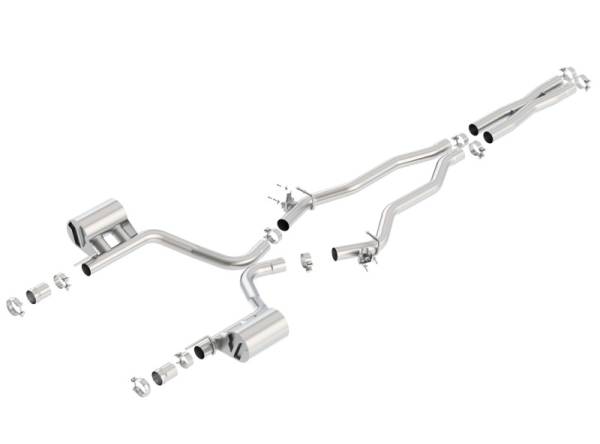 Borla - Borla 15-16 Dodge Challenger SRT/Scat Pcak 6.4L V8 ATAK Catback Exhaust - 140678