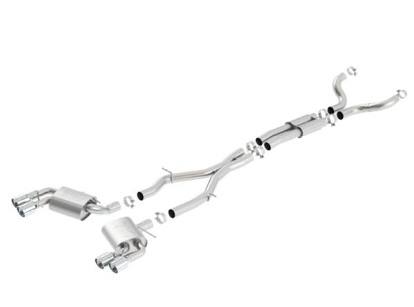 Borla - Borla Chevy 16-17 Camaro 6.2L ATAK Catback w/ Dual Tips (NPP) Dual Split Rear Exit - 140688