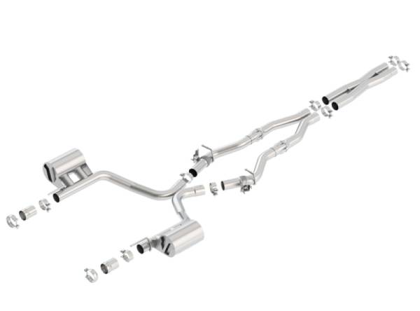 Borla - Borla 16-17 Dodge Challenger R/T 5.7L MT/AT ATAK Catback Exhaust (w/MDS Valves ONLY) - 140714