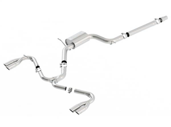 Borla - Borla 14-19 Seat Leon Cupra 2.0L AT/MT FWD 4DR Stainless Steel S-Type Catback Exhaust Brushed Tip - 140741SB