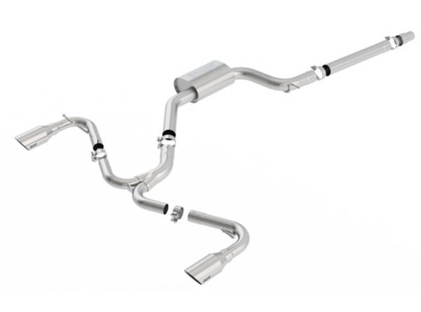 Borla - Borla 15-17 Volkswagen GTI (MK7) 2.0T AT/MT SS S-Type Catback Exhaust w/Stainless Brushed Tips - 140750SB