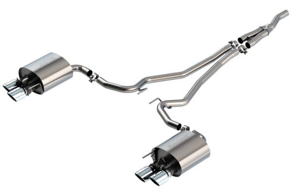 Borla - Borla 19-20 Ford Mustang Ecoboost 2.3L 2.25in S-type Exhaust w/ Valves - 140827