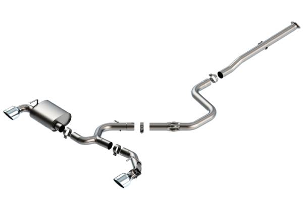 Borla - Borla 19-20 Hyundai Veloster N 2.0L I4 MT FWD 2DR 3in ATAK CatBack Exhaust w/ SS Tips - 140832