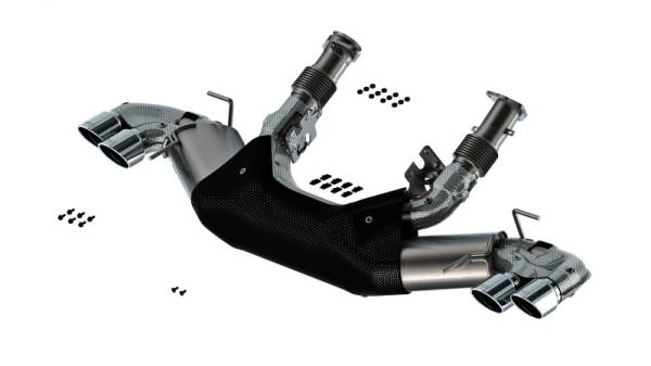 Borla - Borla 20-23 Chevy Corvette 6.2L V8 AT w/o NPP 3in S-Type Catback Exhaust - 140840