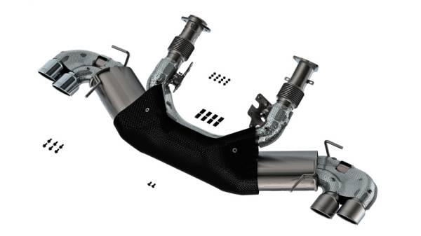 Borla - Borla 20-23 Chevy Corvette 6.2L V8 AT w/o NPP 3in ATAK Catback Exhaust - 140841