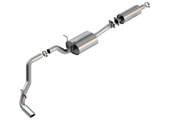 Borla - Borla 19-22 RAM 1500 3.6L V6 4DR 140.5/144.6/153.5 Wheel Base 3.0in S-Type Cat-Back Exhaust - 140860